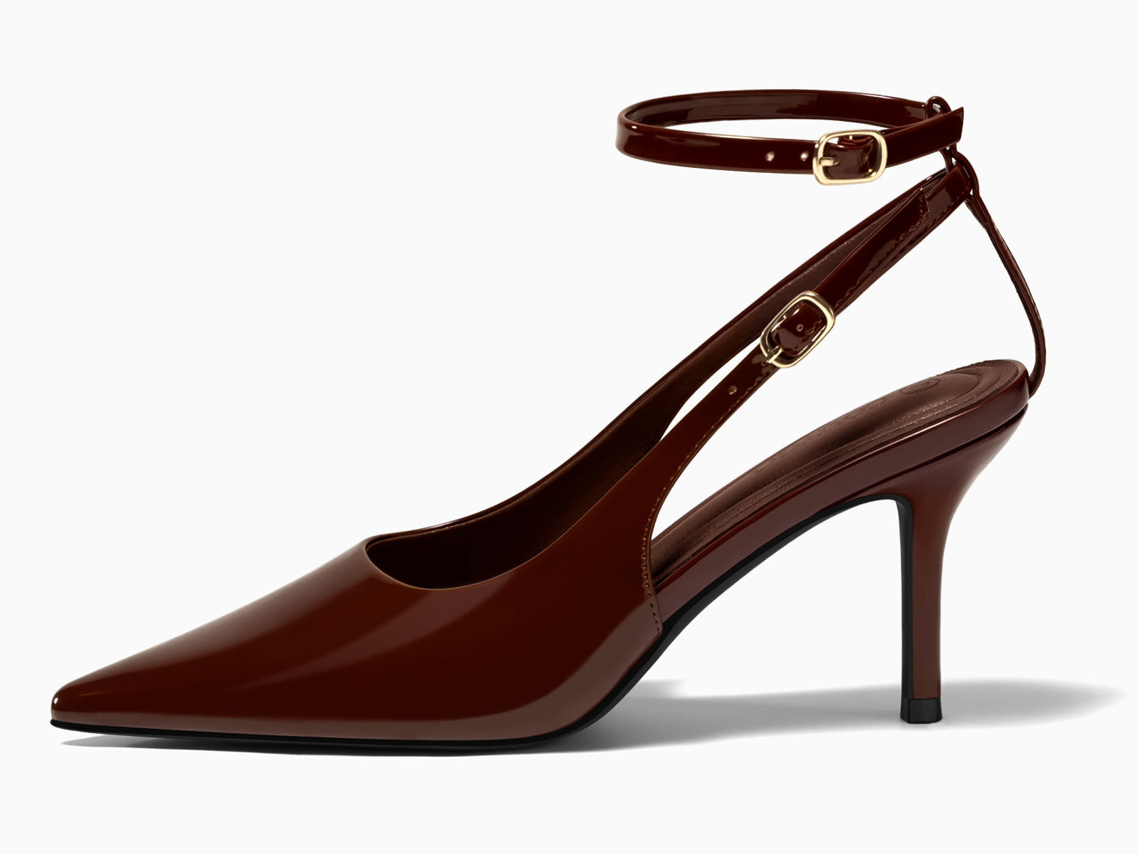 Coutgo Womens Coffee High Heels
