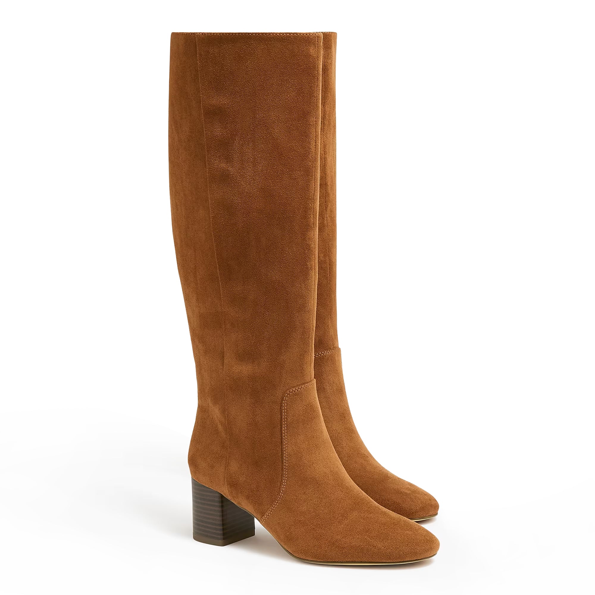 Coutgo Womens Brown Knee High Boots