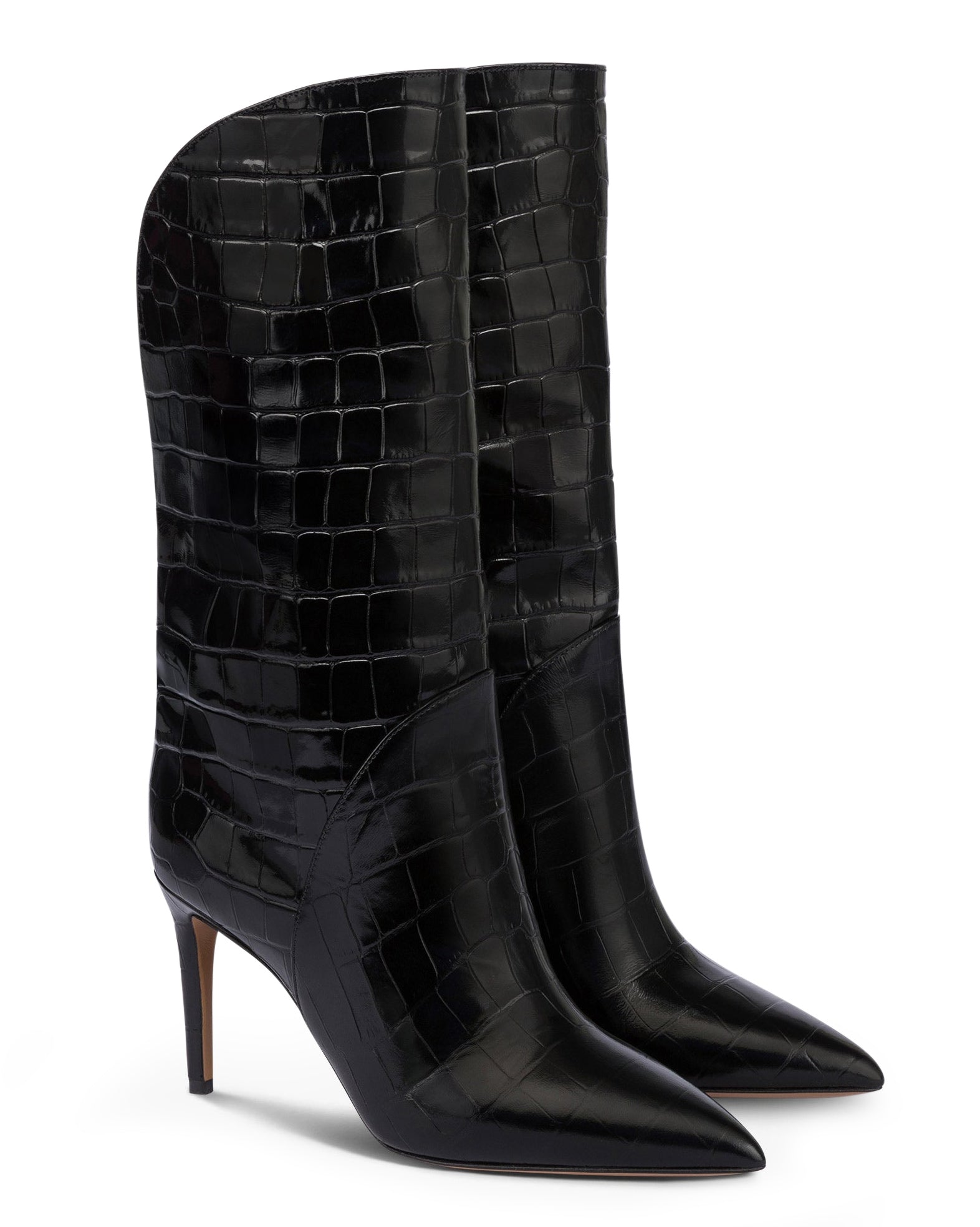 Coutgo Womens Cool Black Boots